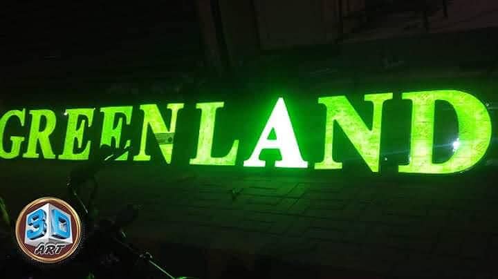 3D sign board/ LED sign board / Acrylic sign board wholesale Rate 14