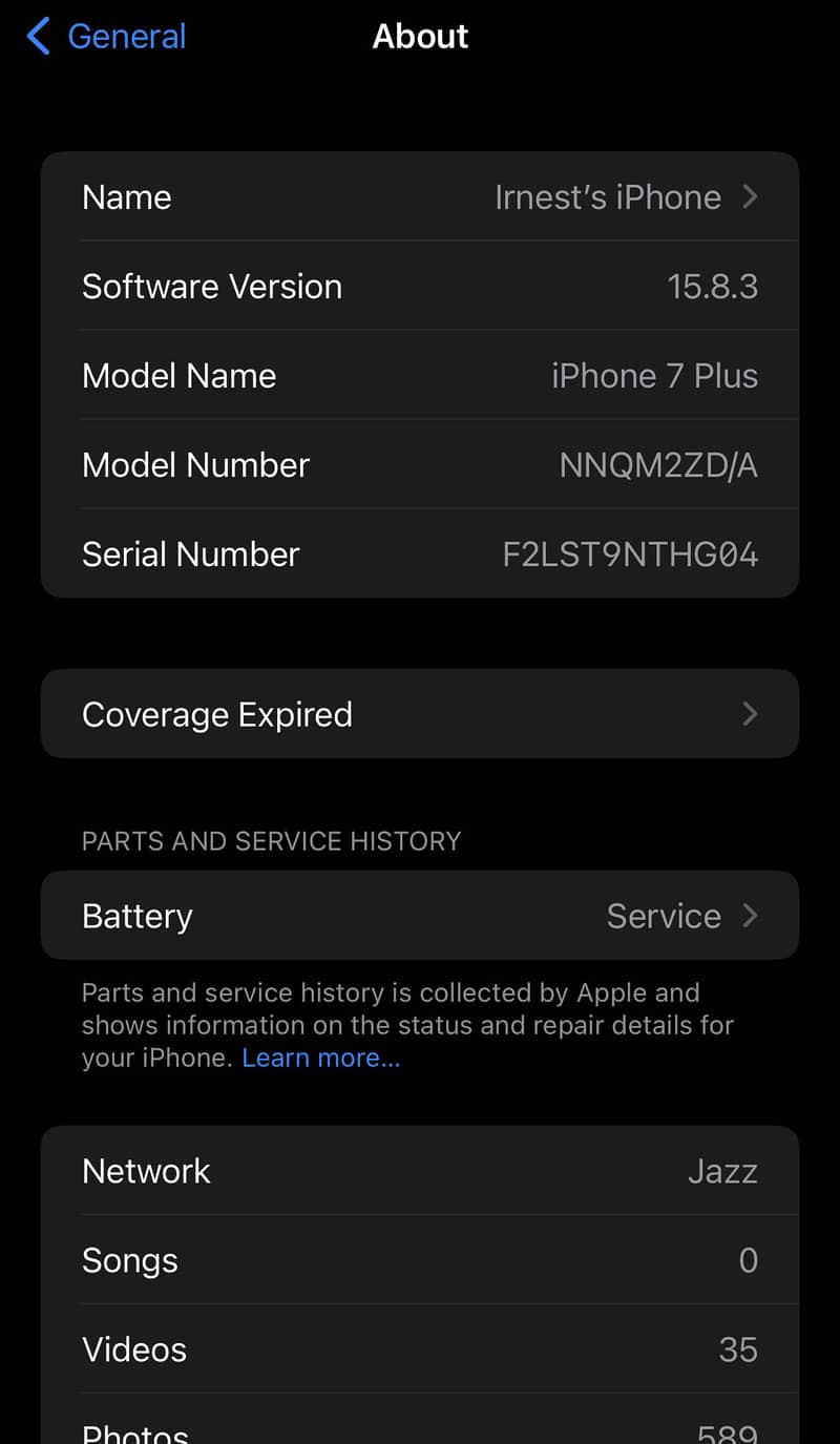 iPhone 7plus 32gb PTA approved 4