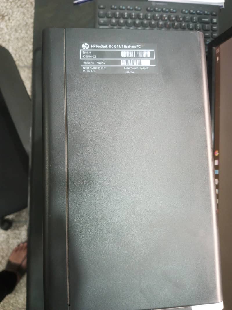 HP ProDesk 400 G4 | i7 6th Gen | 8GB RAM | 256GB SSD – Compact & Power 1
