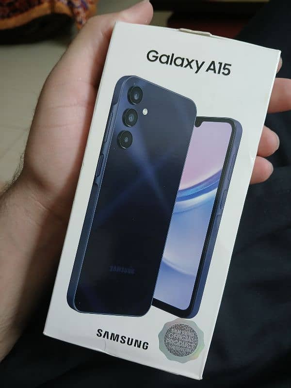 Galaxy A15 5G Blue Black colour 8