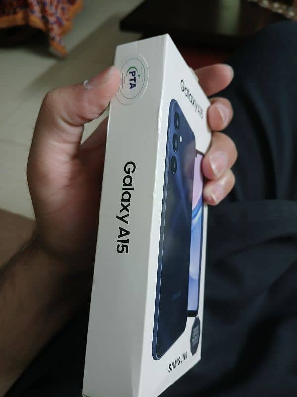 Galaxy A15 5G Blue Black colour 9