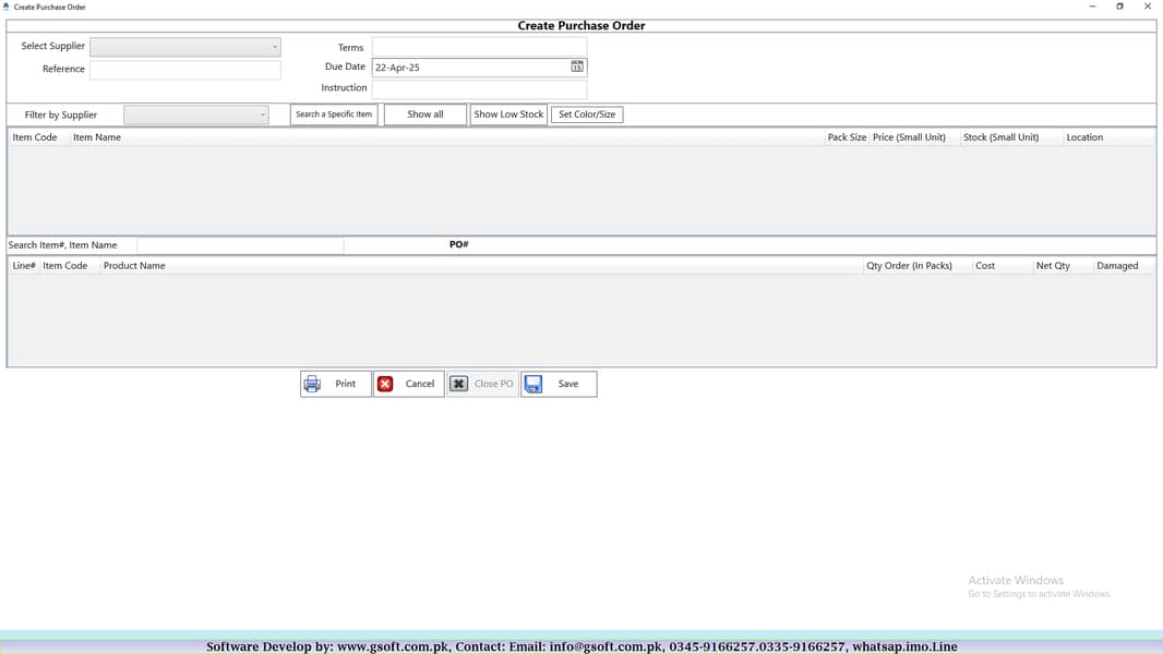 POS Inventory management Retai/whole software & Complete Hardware 8
