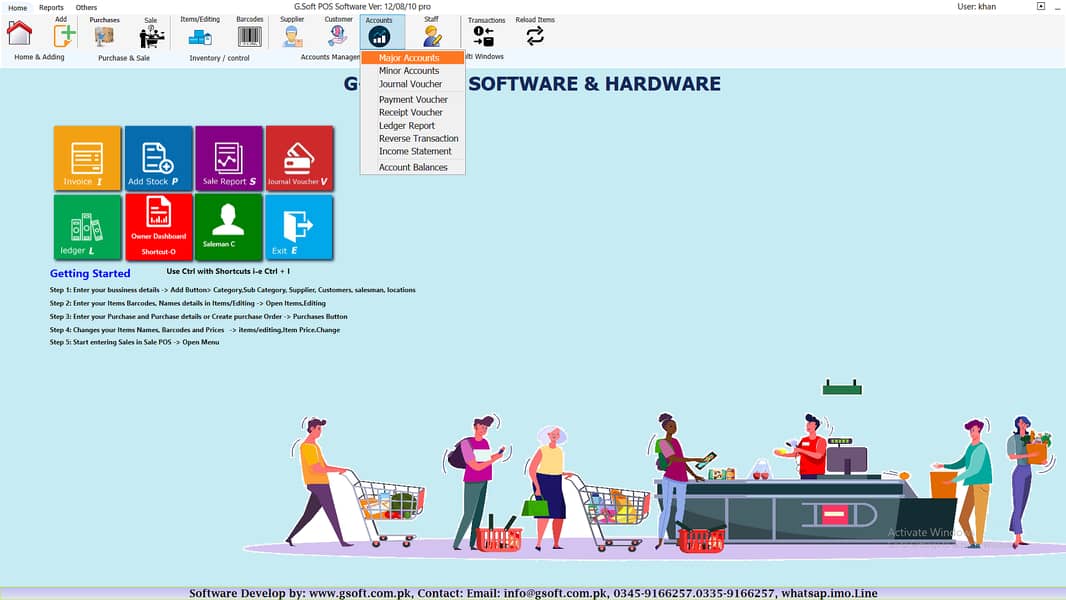 POS Inventory management Retai/whole software & Complete Hardware 11