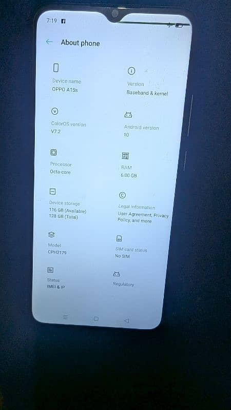 a15s 6/128 non pta 2