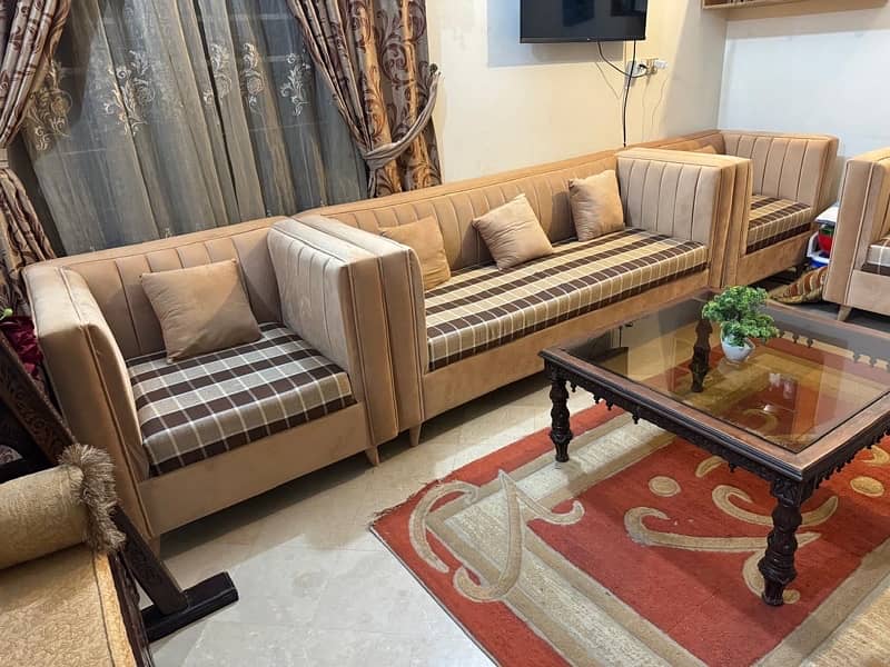 7 seater big sofa set 1