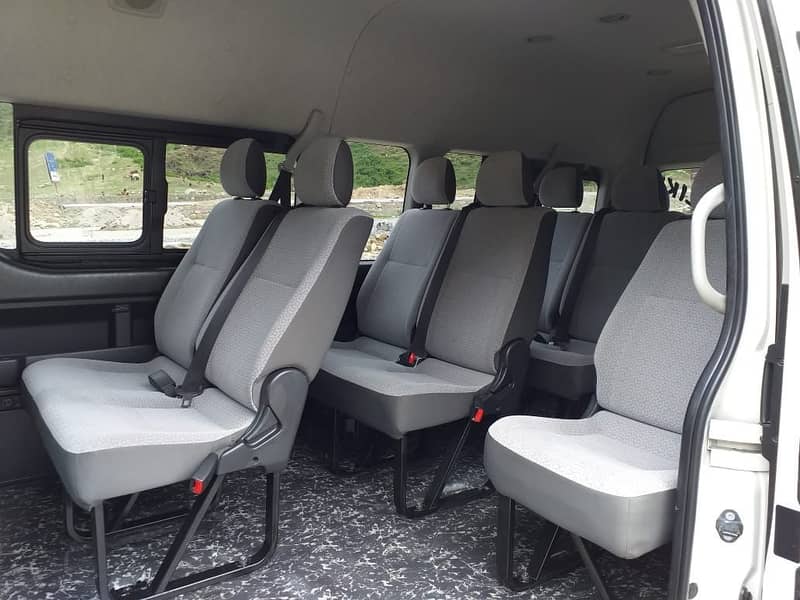Rent A Bus, Hiace Grand Cabin, hiroof and Coaster for rent honda BRV 5