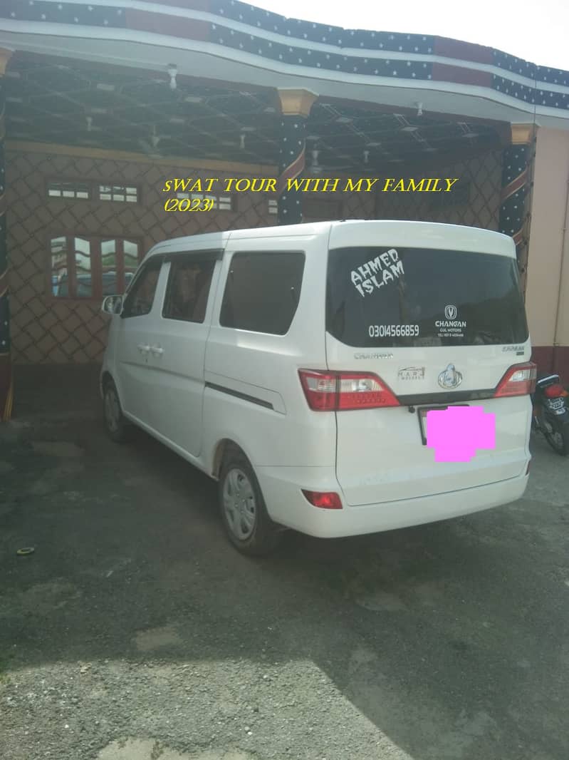 Rent a car/7 seater/Changan karvaan/Van for rent 7