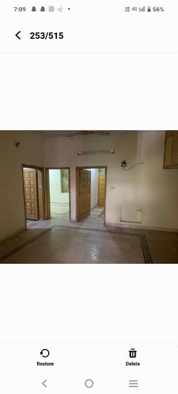 Ghouri town ph1 first floor water electrity Available 2