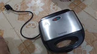 I just used the product one timeCambridge sandwich Maker