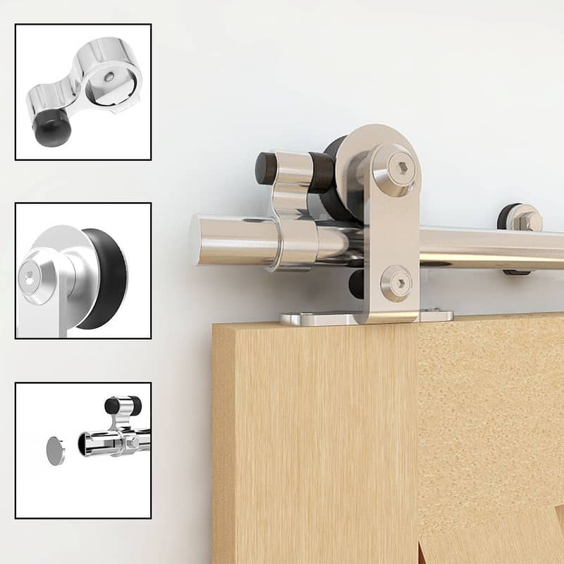 Barn door channel / Barn Door Fitting / sliding door fitting 4