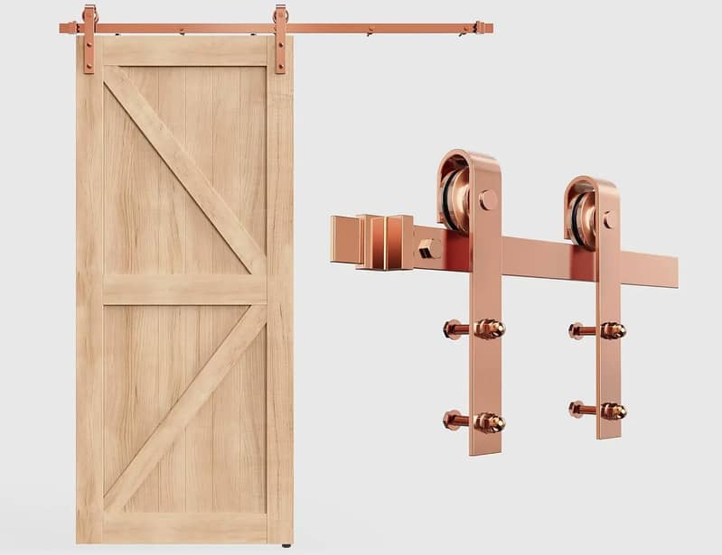 Barn door channel / Barn Door Fitting / sliding door fitting 6