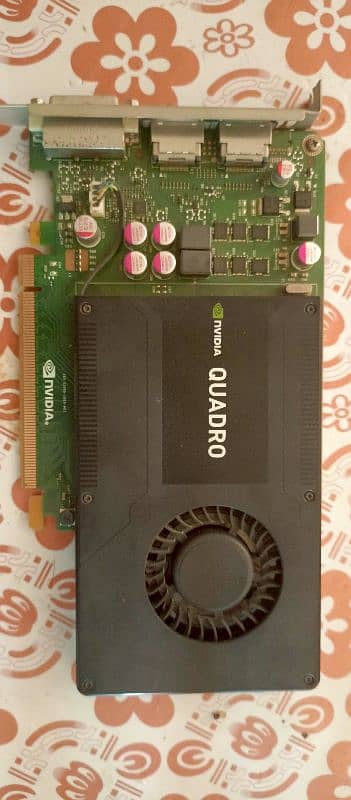Nvidia k2000 2gb ddr5 128bits  gaming 1