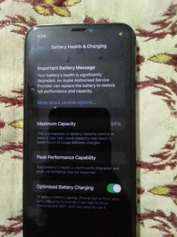 Iphone X non PTA Jv 64GB Black 2