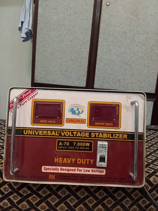 AC Stabilizer 7000 Watt , Contact number: 0300-8813802 0
