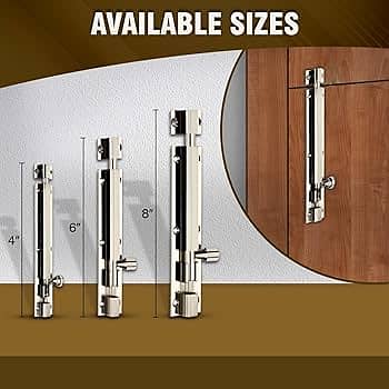 Tower Bolt Door / Flush tower bolts / Brass Tower Bolt Door / 3