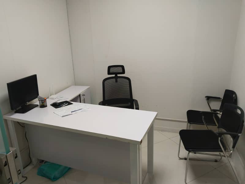 Fully Independent furnished office with electricity and generator cost. . . 2