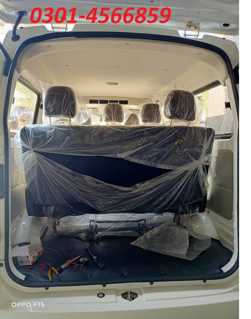 Rent a car 7 seater Changan karvaan/Van for rent 2