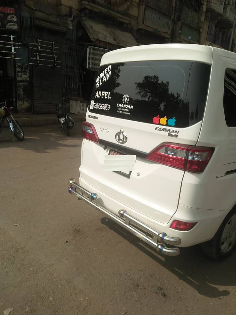 Rent a car 7 seater Changan karvaan/Van for rent 5