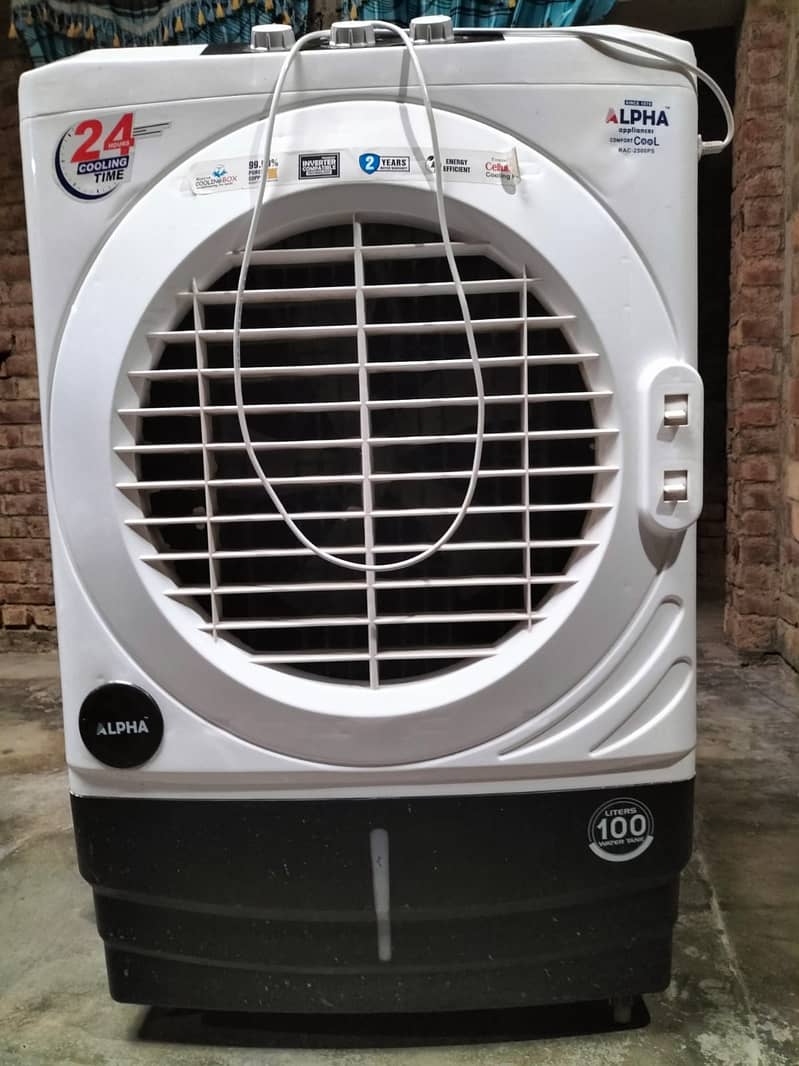 Almost New Alpha Air Cooler|100L Tank|1 Year Warranty|Only 1 Month use 0