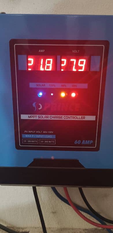 MPPT Charge controller 12/24 volt 60 Amp 1