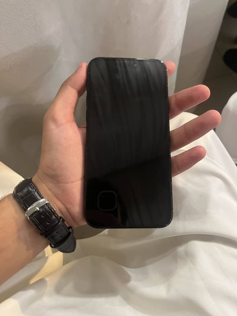 Iphone 14 pro max 128 jv(exchange possible 1
