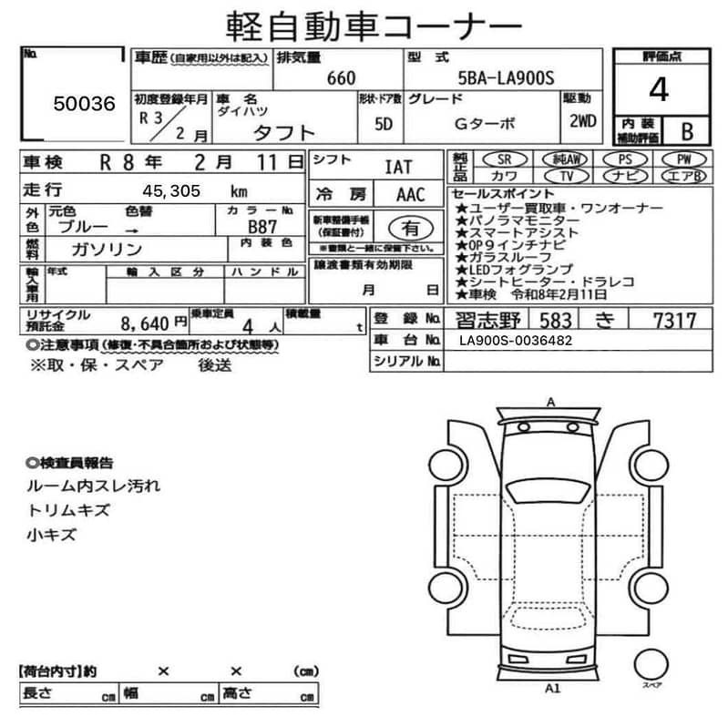 Daihatsu Taft G Turbo 13