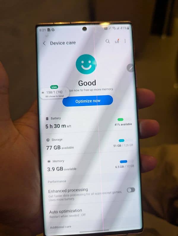 Samsung Note 20 Ultra 12/128gb 7