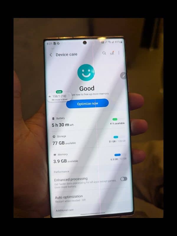 Samsung Note 20 Ultra 12/128gb 8