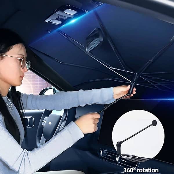 Blitz Mall Car Windshield 360 Degree Rotatable Sunshade Umbrella 6