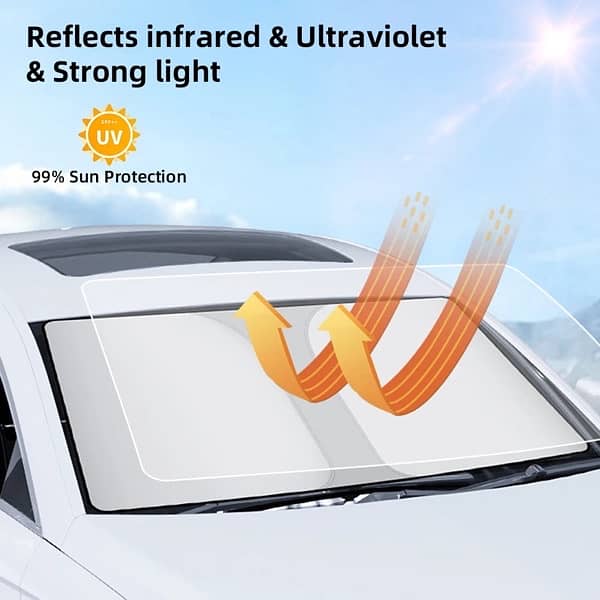 Blitz Mall Car Windshield 360 Degree Rotatable Sunshade Umbrella 7