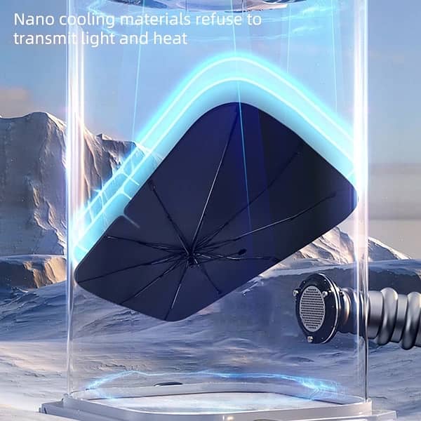 Blitz Mall Car Windshield 360 Degree Rotatable Sunshade Umbrella 3