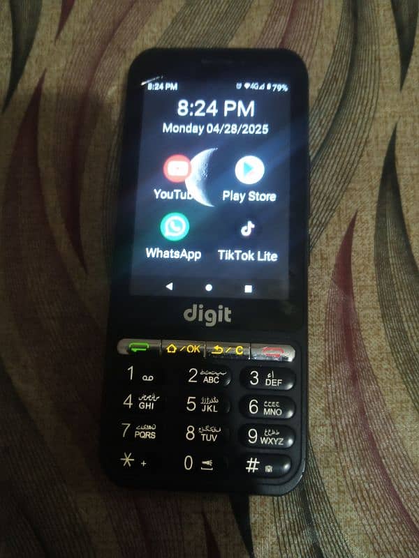 DIGIT ENERGY MAX KEYPAD + TOUCH SCREEN PHONE 4
