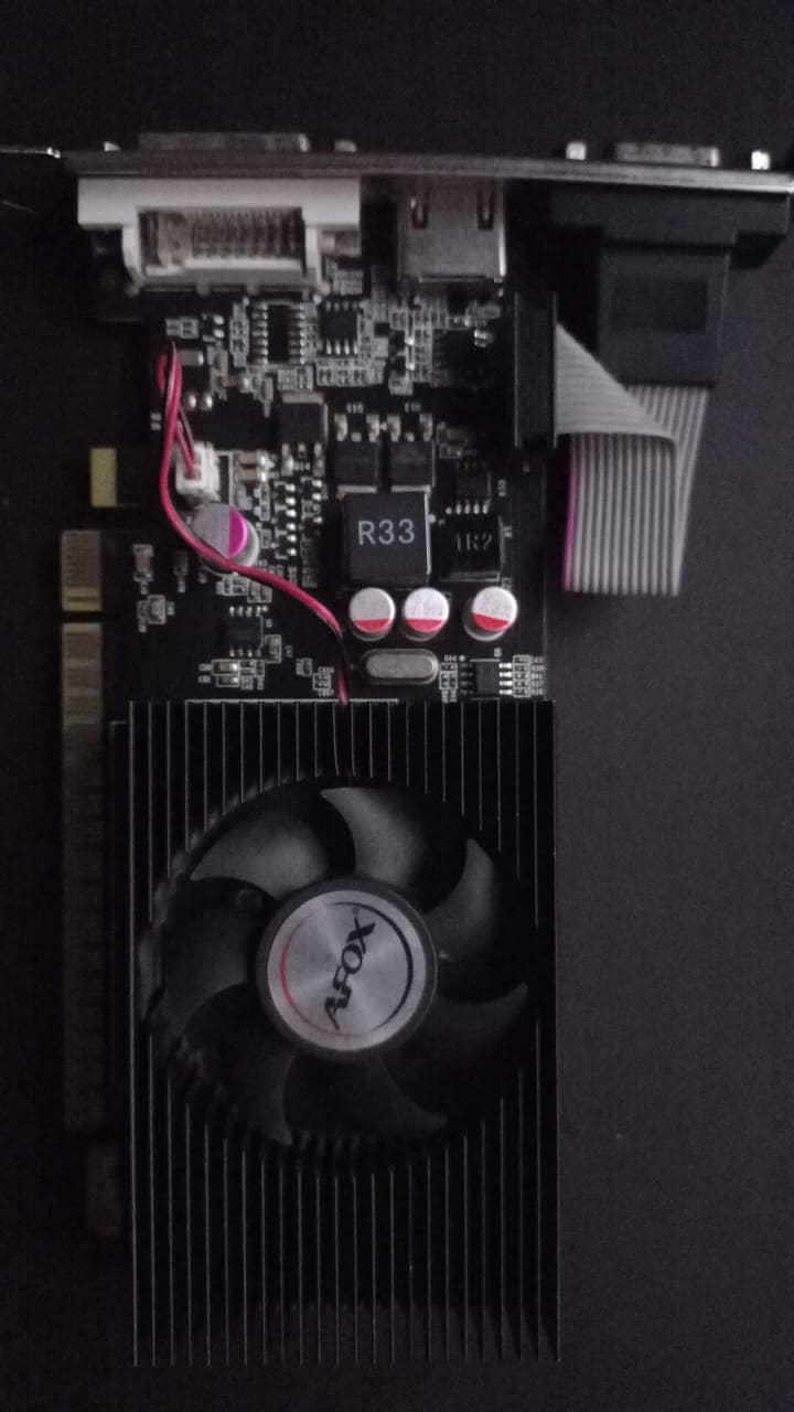 Nvidia Gt 730 4gb DDR 3 Afox Almost New 0