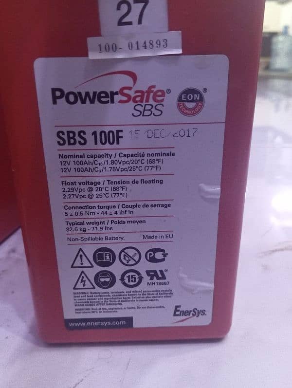 Maintenance free Dry batteries for sale 3
