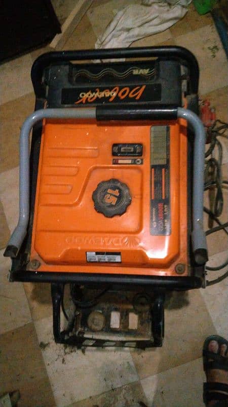 Daewoo Generator GDA3800E GAS AND PETROL 1.5L GOOD CONDITION 1