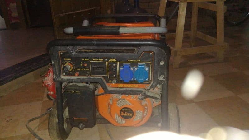 Daewoo Generator GDA3800E GAS AND PETROL 1.5L GOOD CONDITION 4