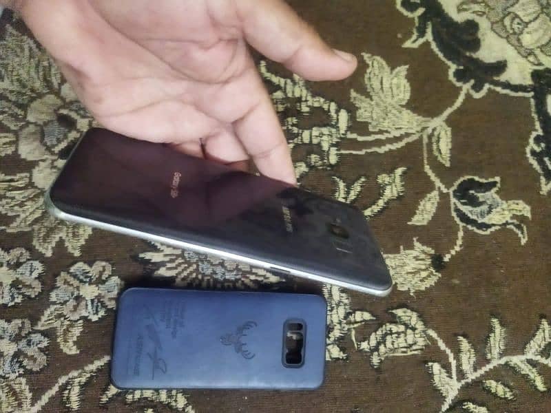 Galaxy S8+ single sim PTA official 4/64 shade  glass track all ok 3