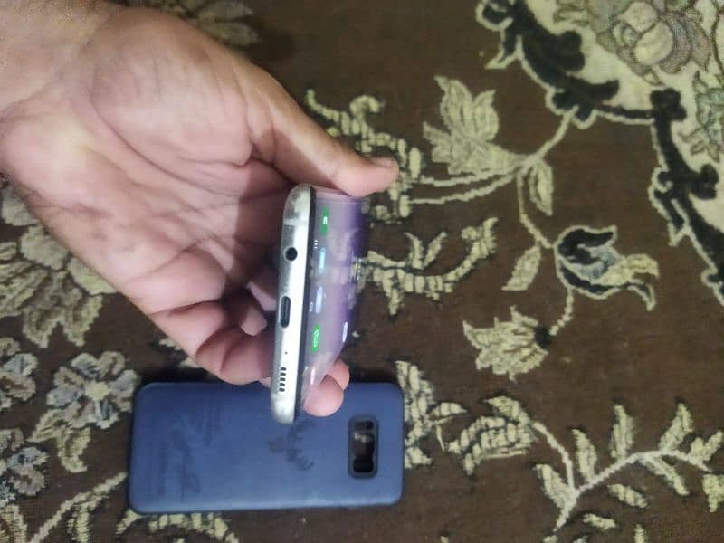 Galaxy S8+ single sim PTA official 4/64 shade  glass track all ok 5