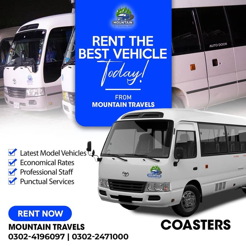 Rent A Car, Hiace Grand Cabin Lahore ,Travel, Events, Weddings, Tour 1