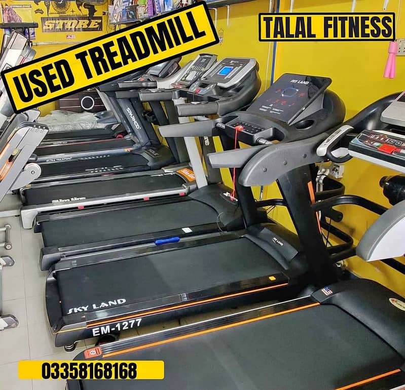 Used Treadmill Imported Gym & Exercise Running Machine For Sale 2