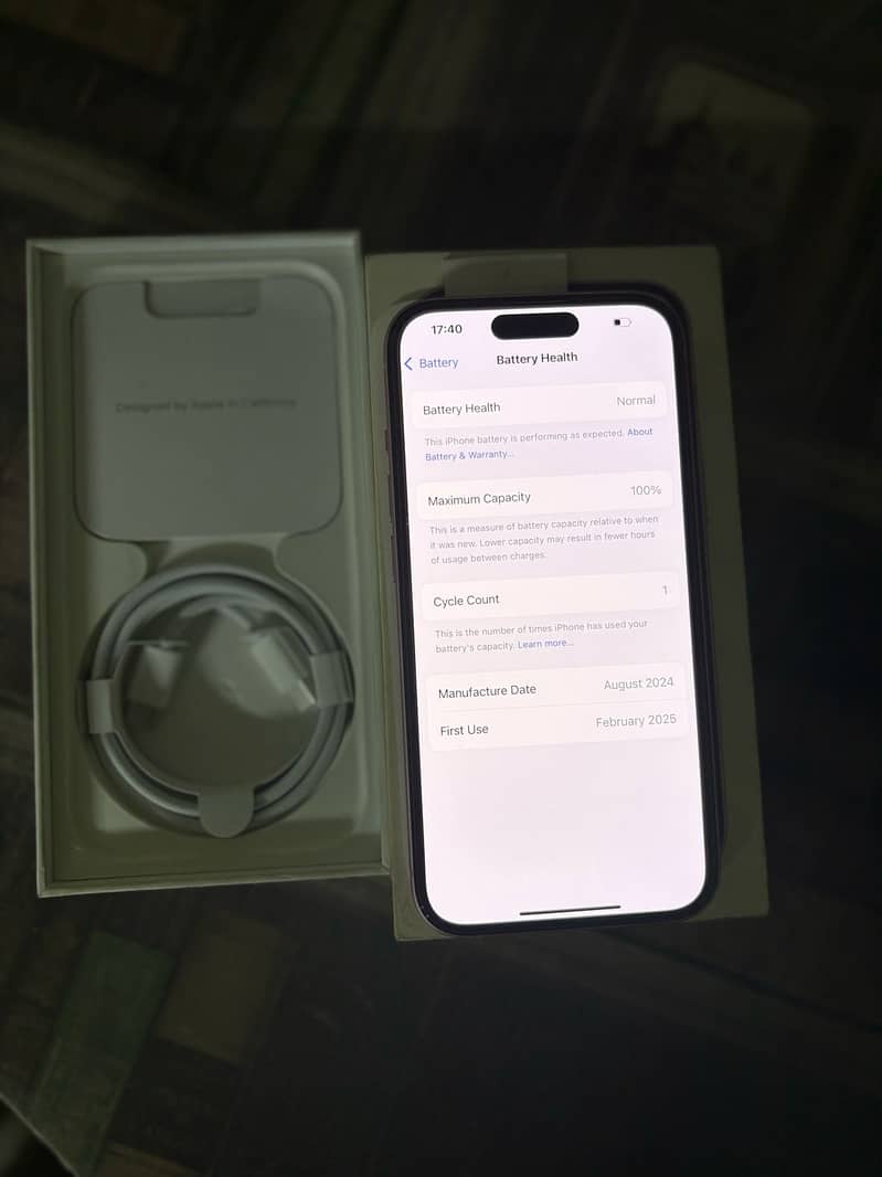 iPhone 15 128 GB mdm Factory Unlock (Non PTA) NEW 10/10 100 % BH 2