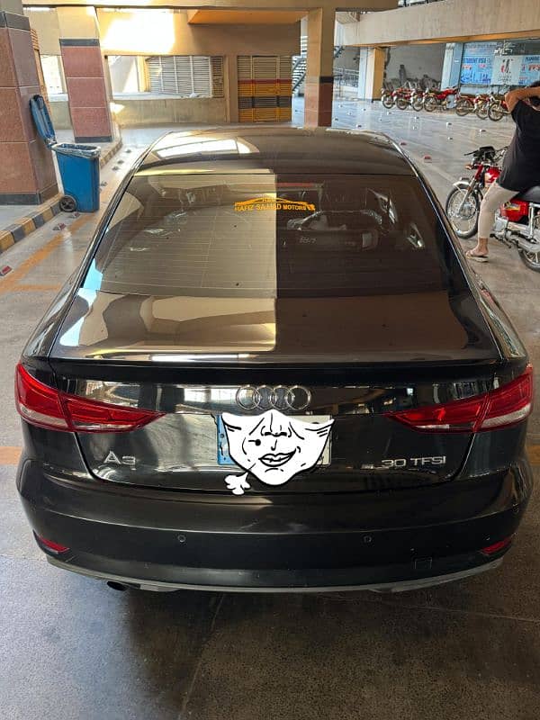 Audi A3 in Black Total Genuine 4