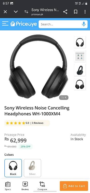 VERY URGENT!! Sony wh-1000xm4 Bluetooth wireless headphones 2