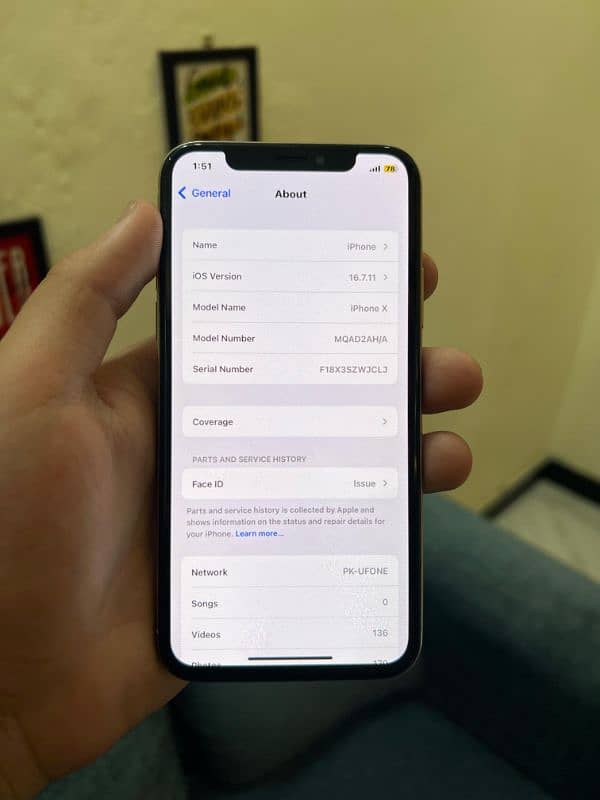 iphone x approve 5