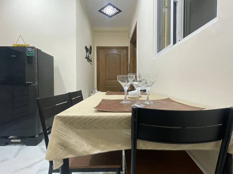 1-Bed Apartment fully furnished for Rent in E-11 Islamabad 14