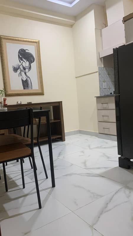 1-Bed Apartment fully furnished for Rent in E-11 Islamabad 15