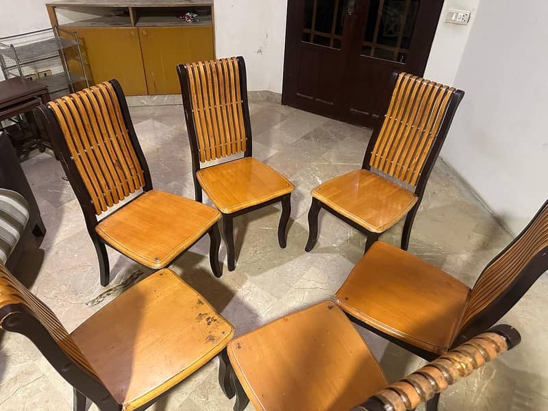 Wooden chairs 0