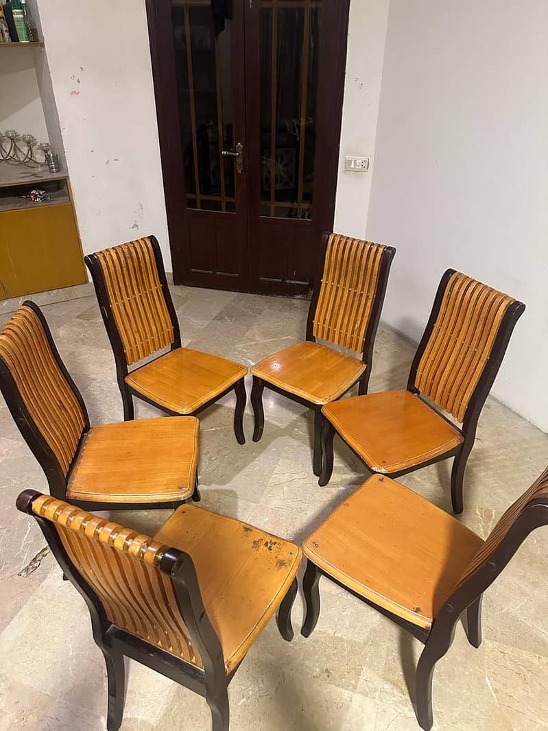 Wooden chairs 1