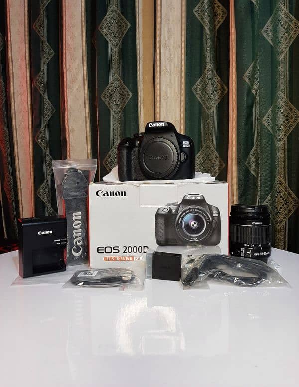 Canon Eos 2000D Dslr Camera | Brand New Condition - 6 Months Warranty 0