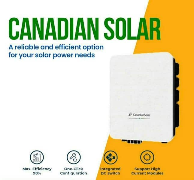 10 kw Canadian solar ongrid inverter 0